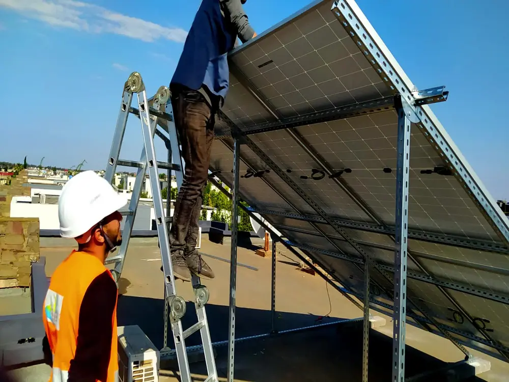 installation raccordé au réseau